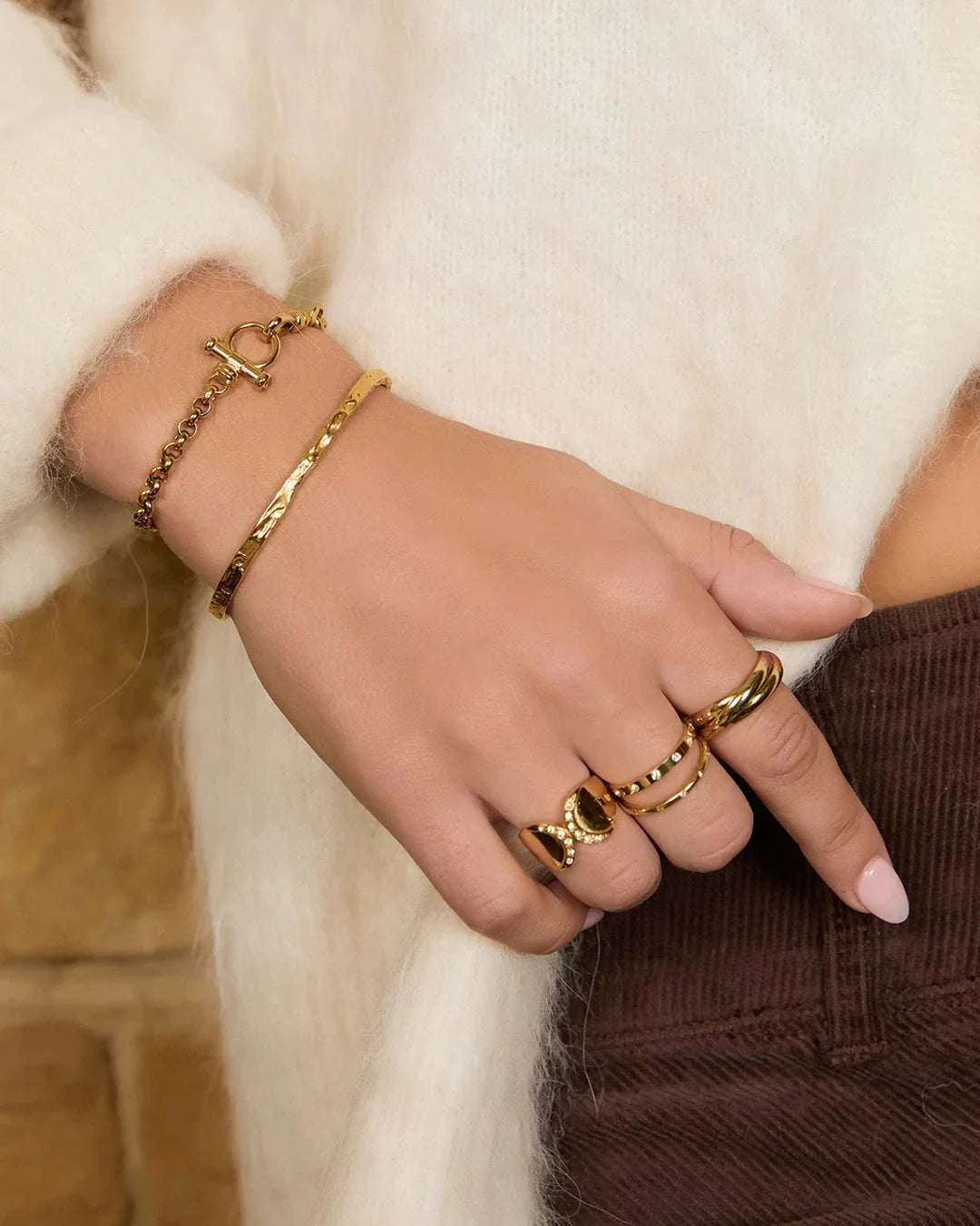 Arms of Eve Freddie Gold Bracelet