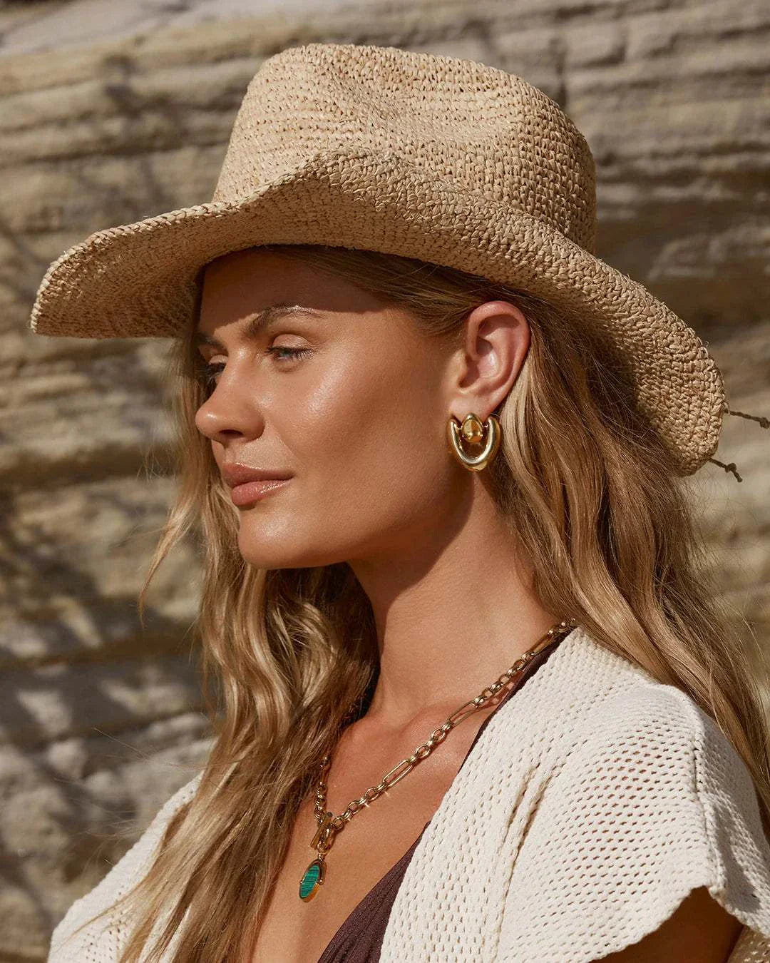 Arms Of Eve Jackson Sunhat Light Natural