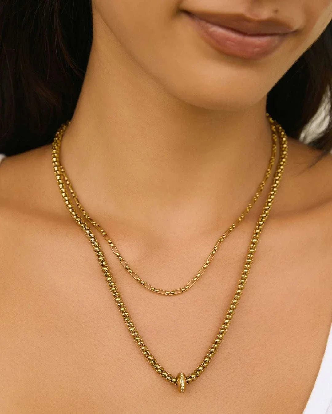 Arms of Eve Portia Gold Necklace