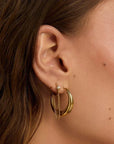 Arms of Eve Kenzie Gold Chain Earrings