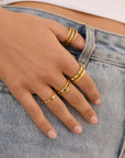 Arms of Eve Milena Stacking Ring Gold