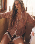 Spell Mimi Rose Blouse Pink Posey