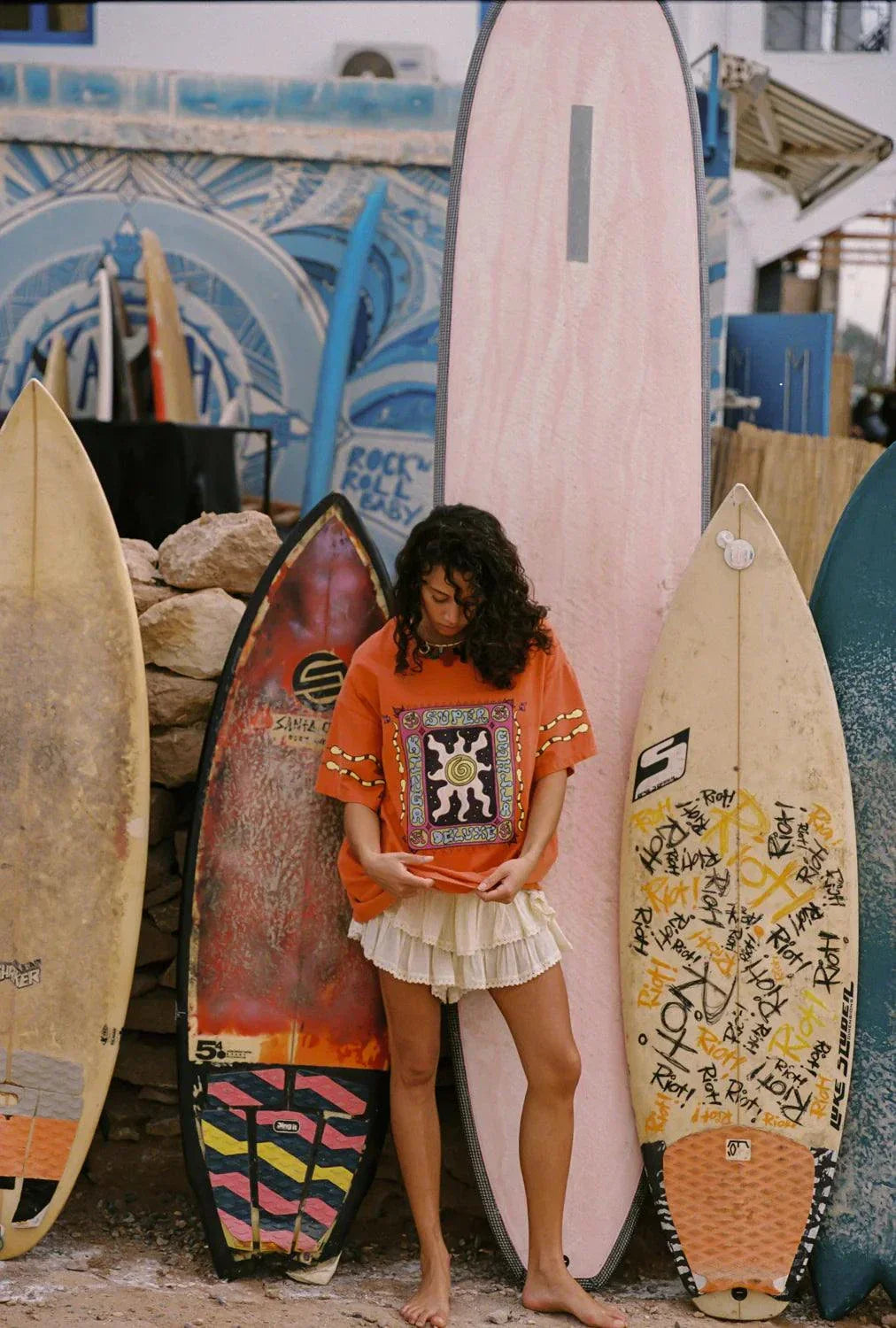 Kinga Csilla Reka Embroidered Fae Frill Skort