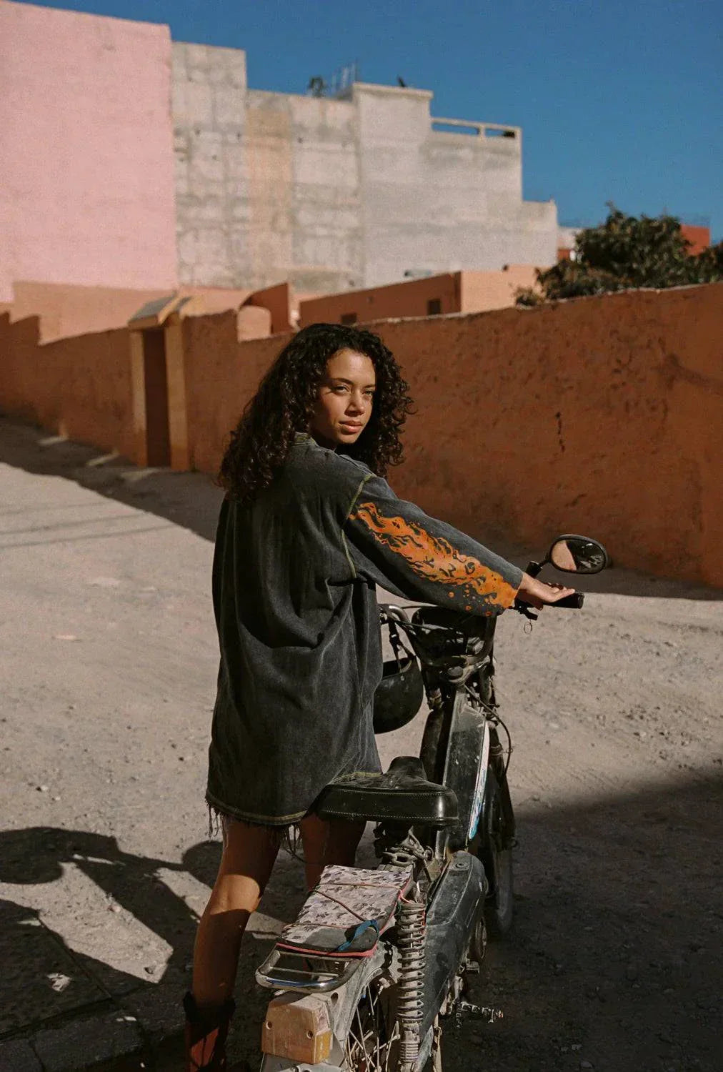 Kinga Csilla Flaming Heart Tommy Tee