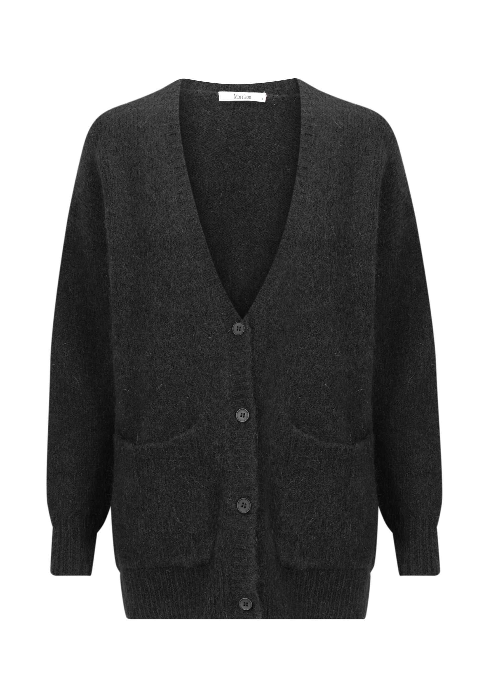 Morrison Finely Cardigan Black