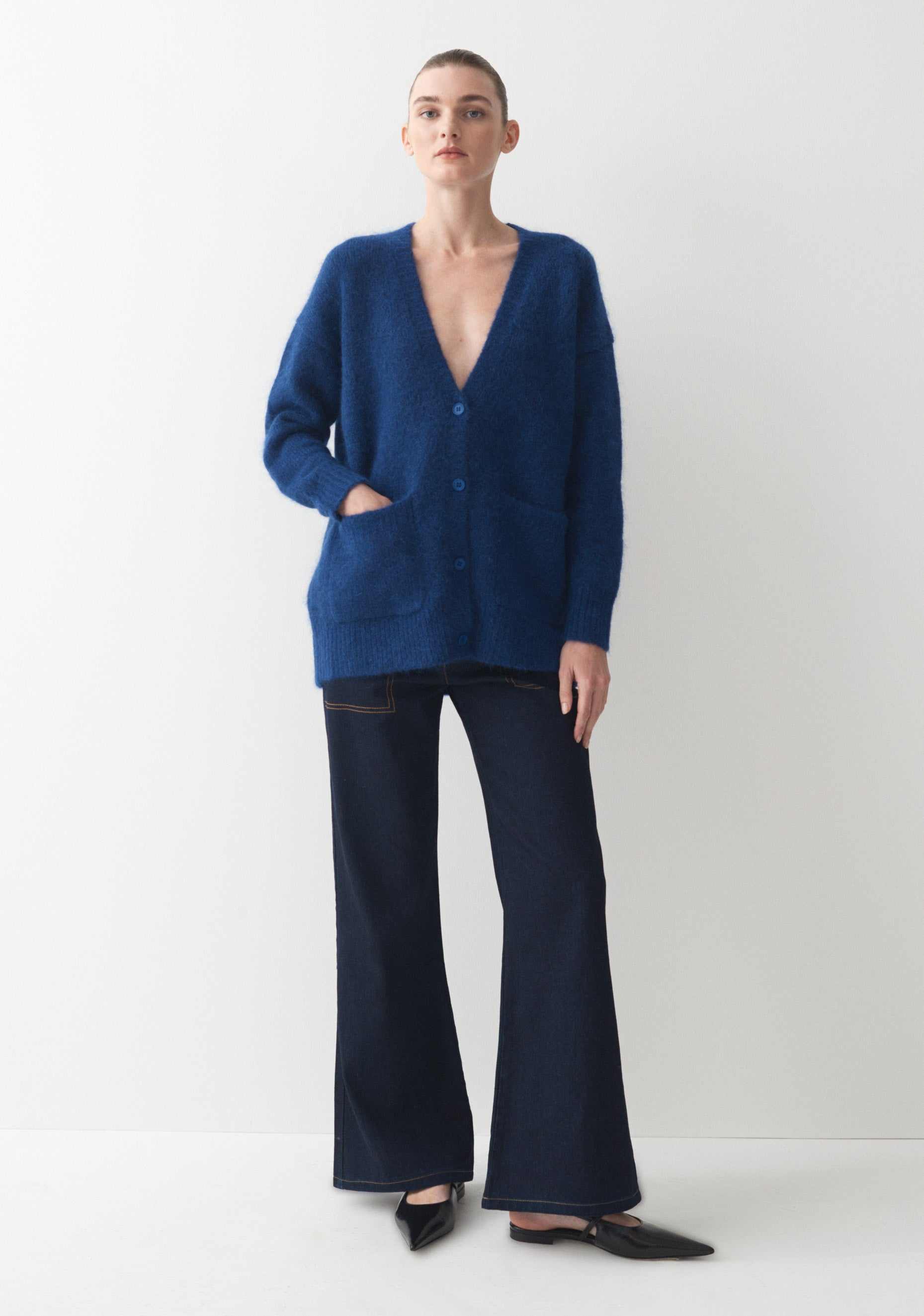 Morrison Layla Cardigan Cobalt