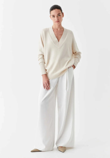 Morrison Avon Knit Pullover Milk
