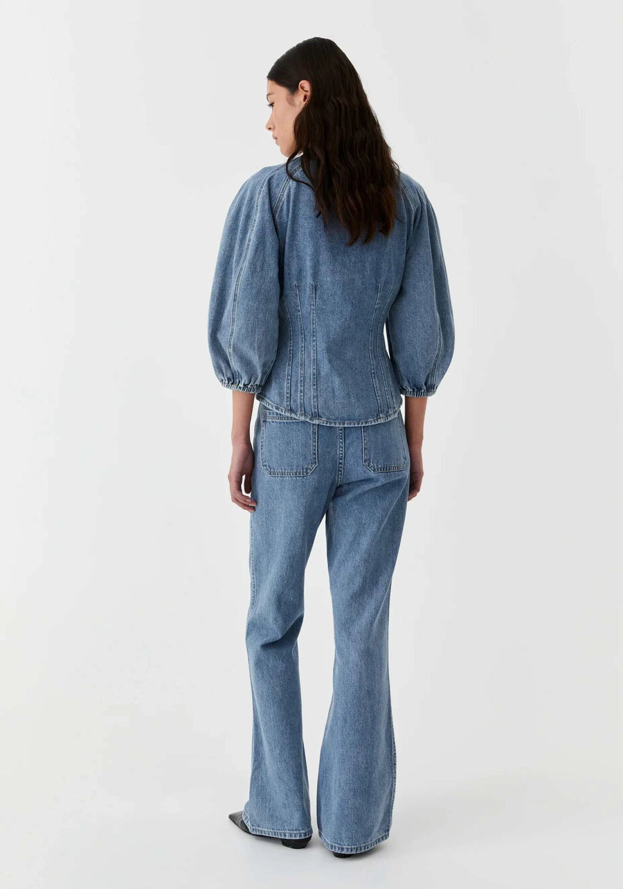 Morrison Isaac Denim Shirt Blue
