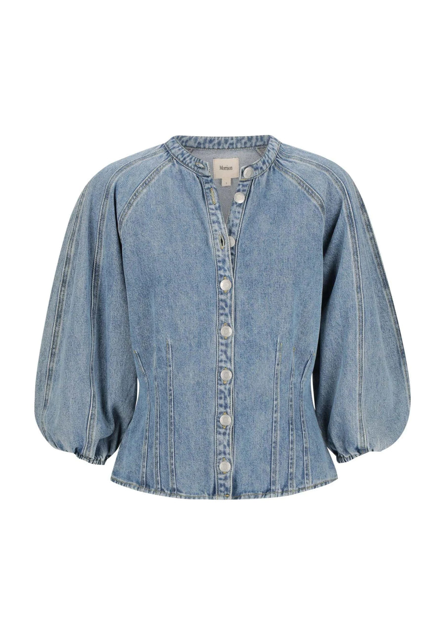 Morrison Isaac Denim Shirt Blue
