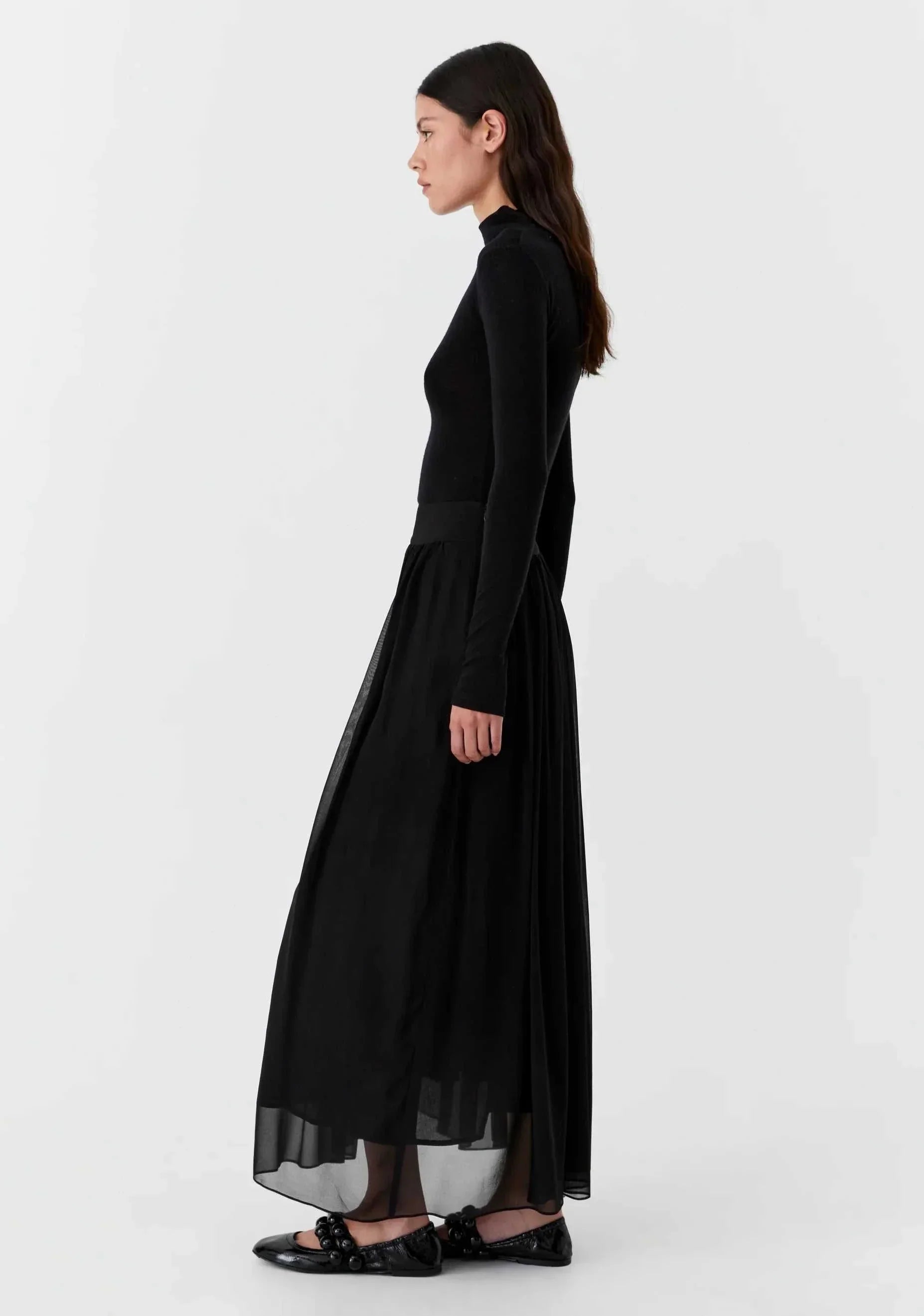 Morrison Morri Merino High Neck Black