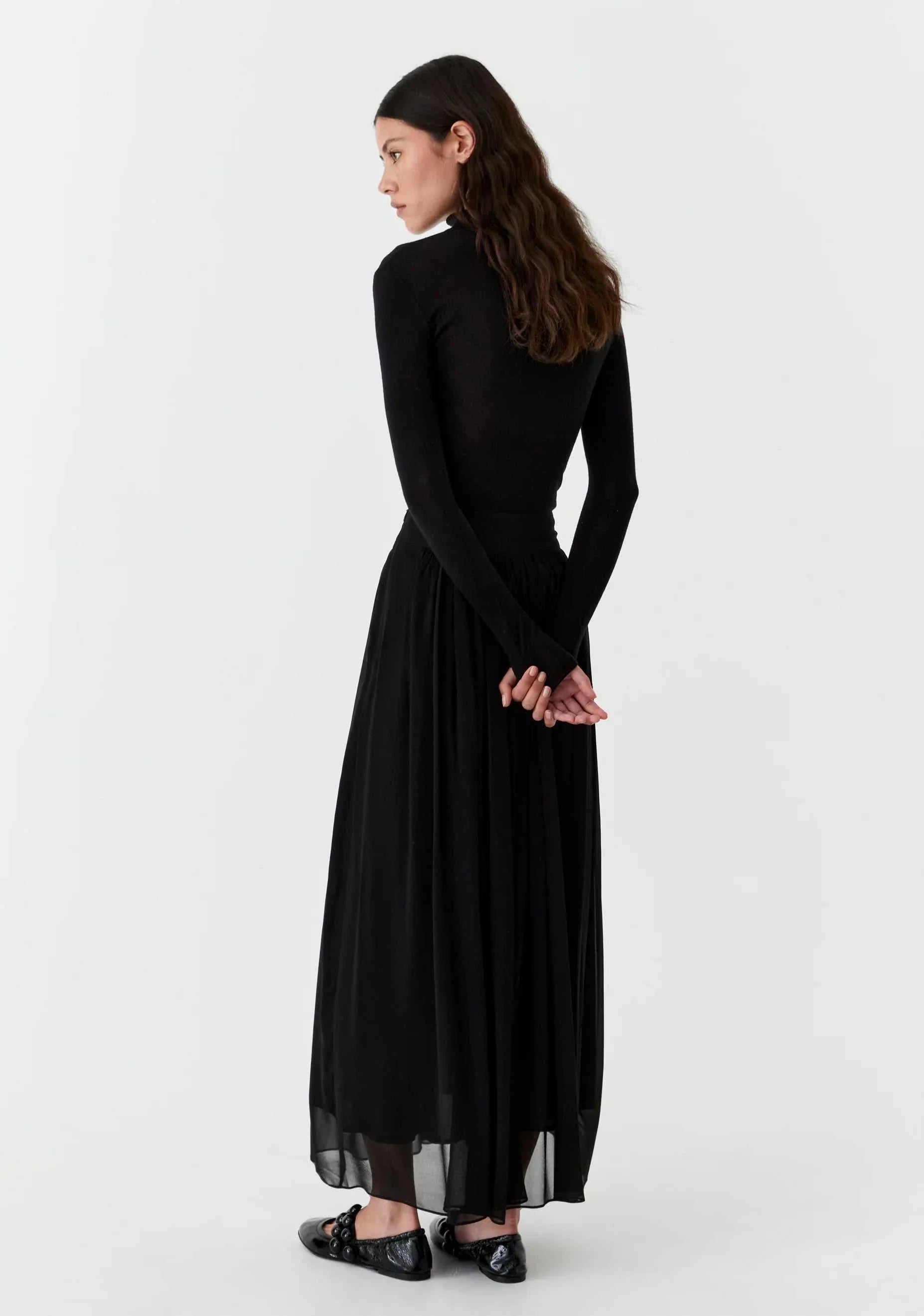 Morrison Morri Merino High Neck Black