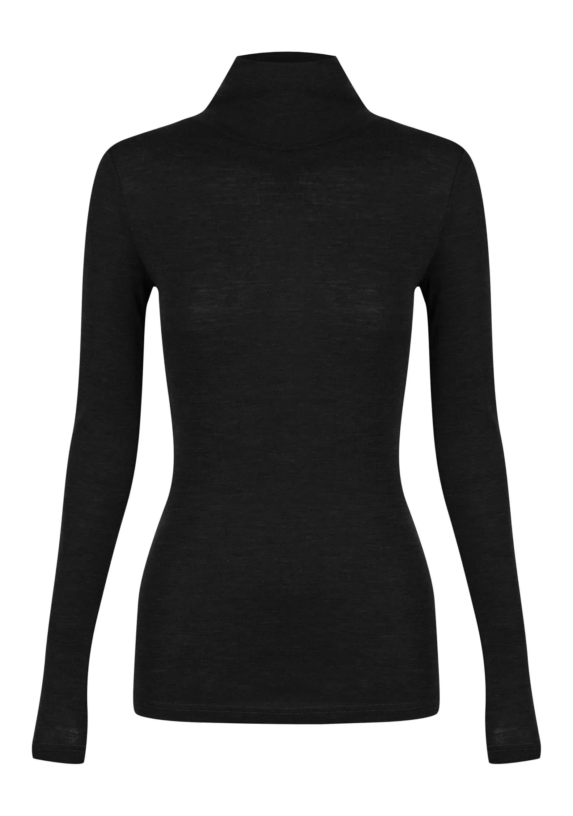 Morrison Morri Merino High Neck Black