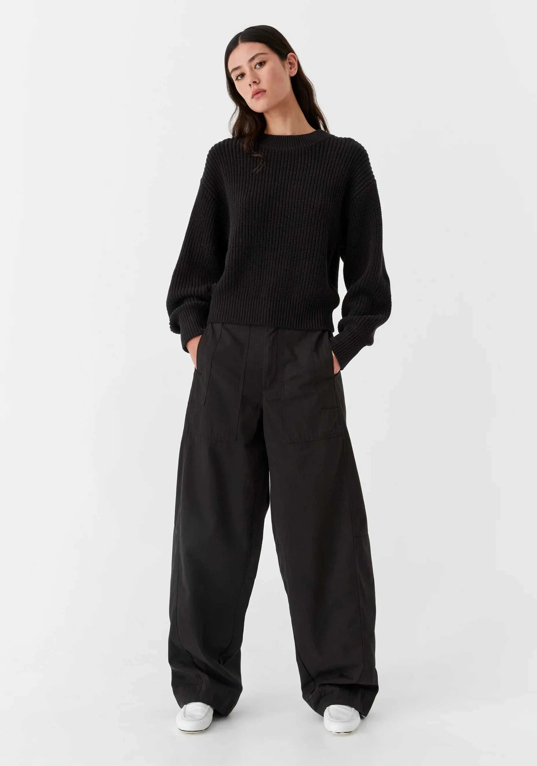 Morrison Niko Knit Pullover Black