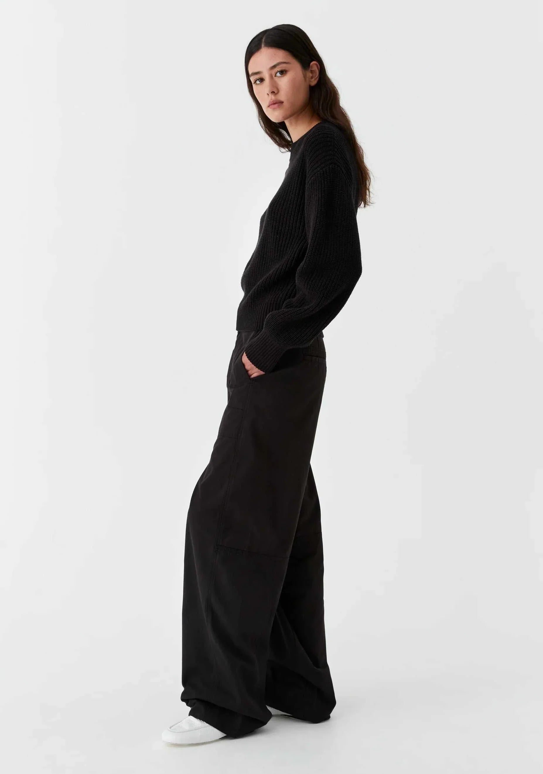 Morrison Niko Knit Pullover Black