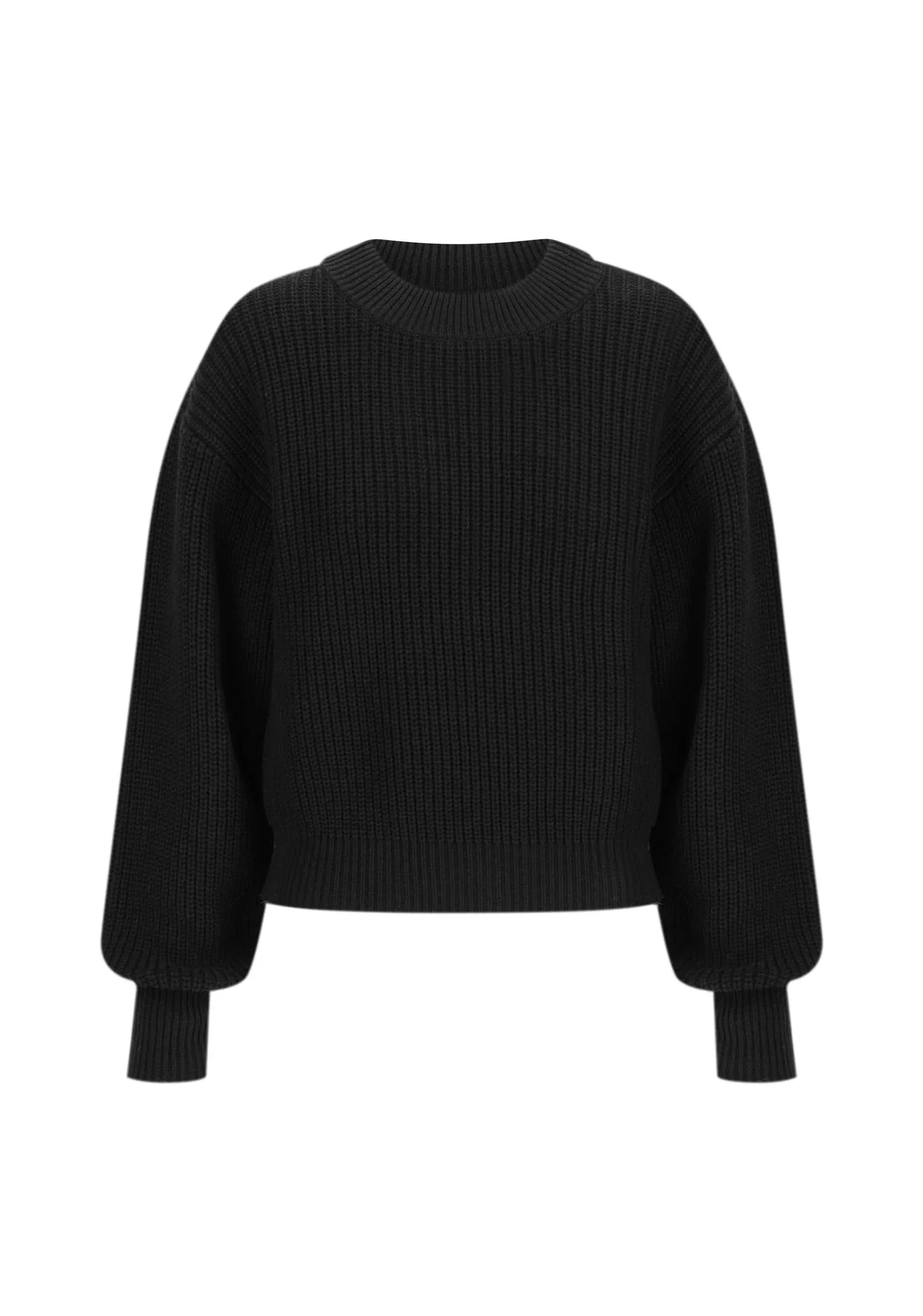 Morrison Niko Knit Pullover Black