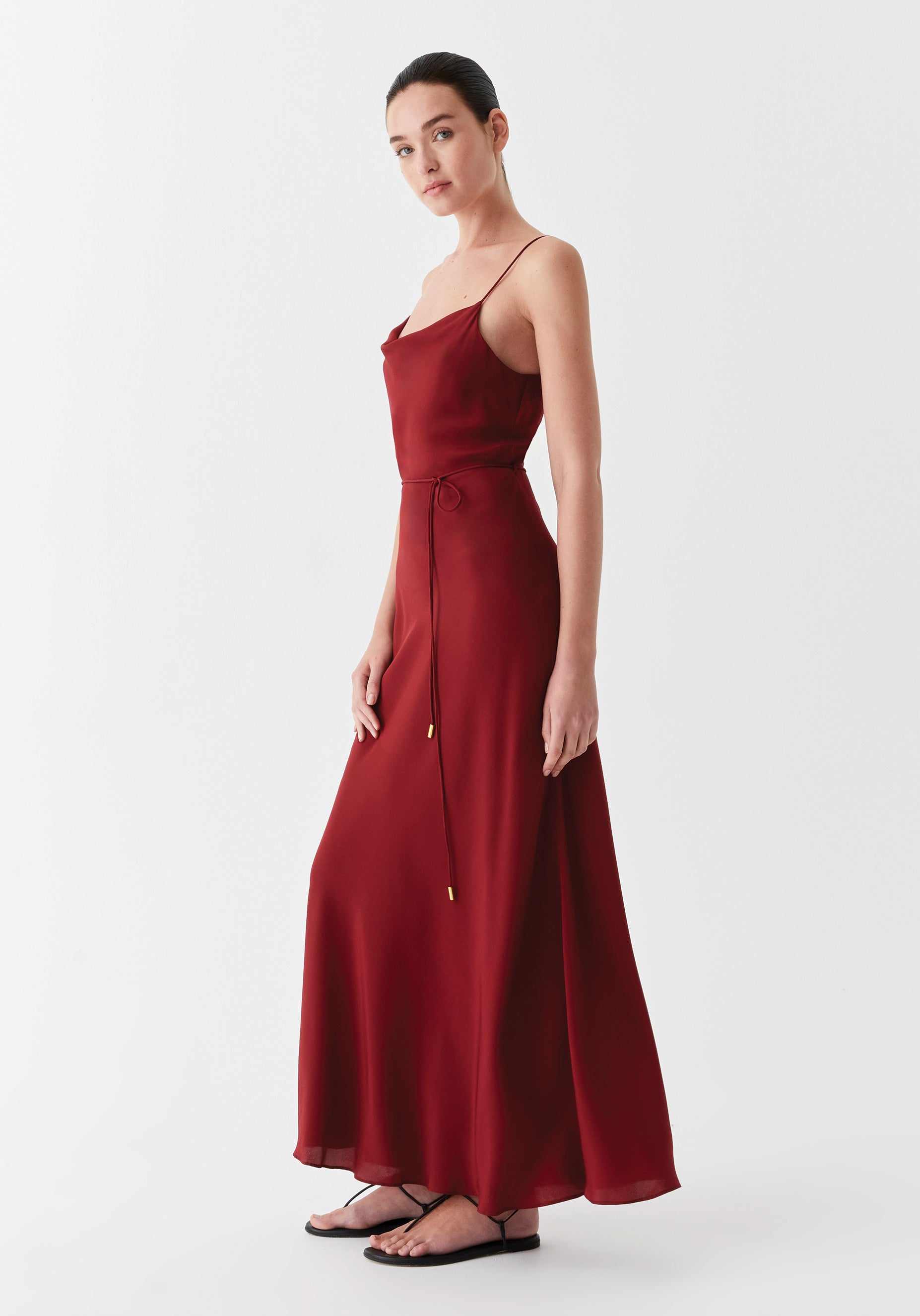 Morrison Seville Slip Dress Wine