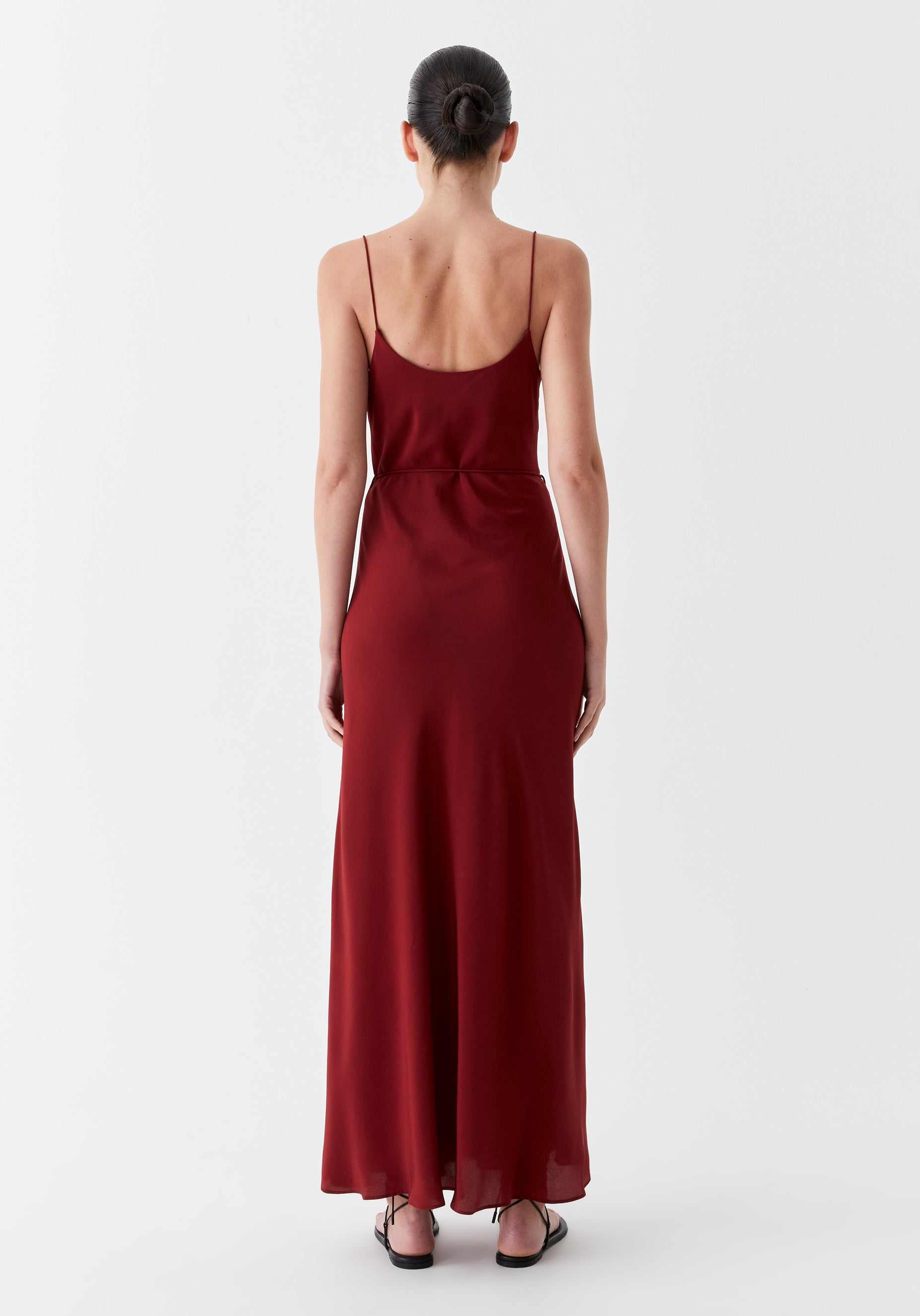 Morrison Seville Slip Dress Wine