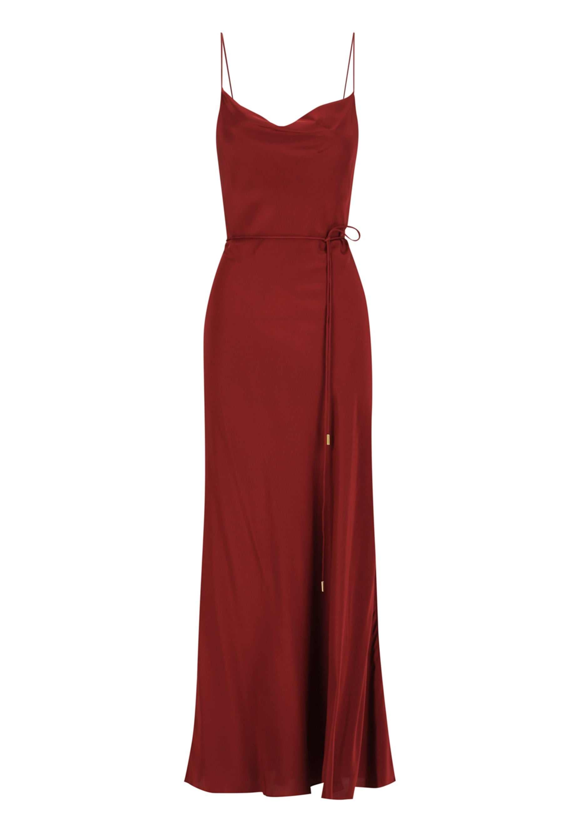 Morrison Seville Slip Dress Wine
