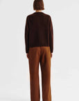 Morrison Albi Knit Cardigan Chocolate