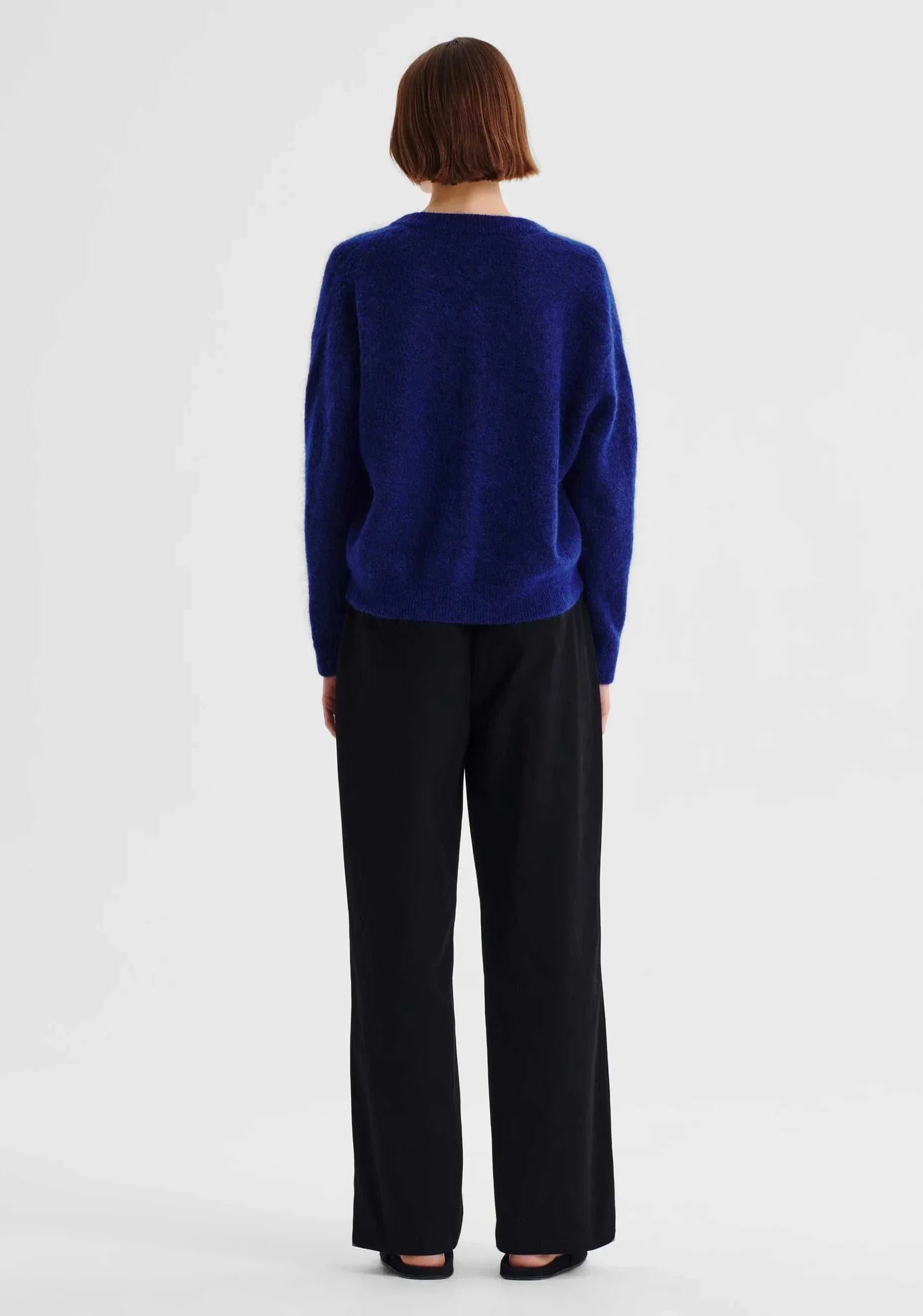 Morrison Albi Knit Cardigan Cobalt