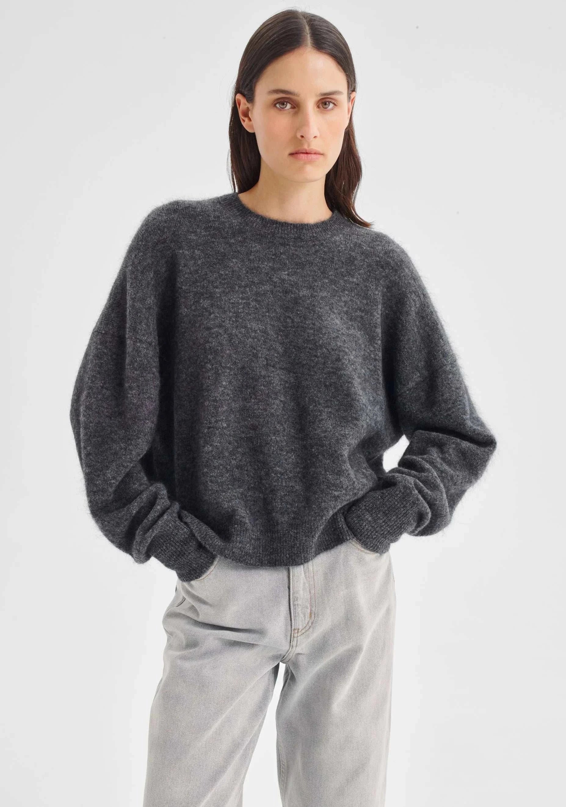 Morrison Albi Knit Pullover Smoke