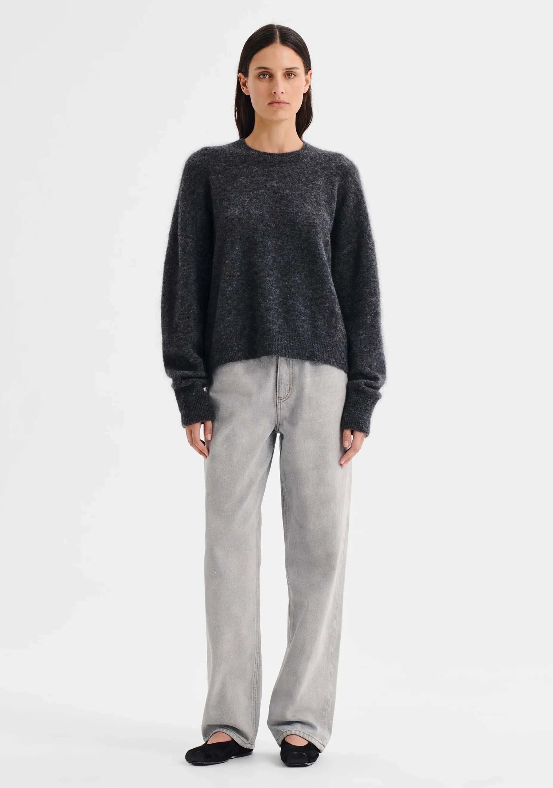 Morrison Albi Knit Pullover Smoke