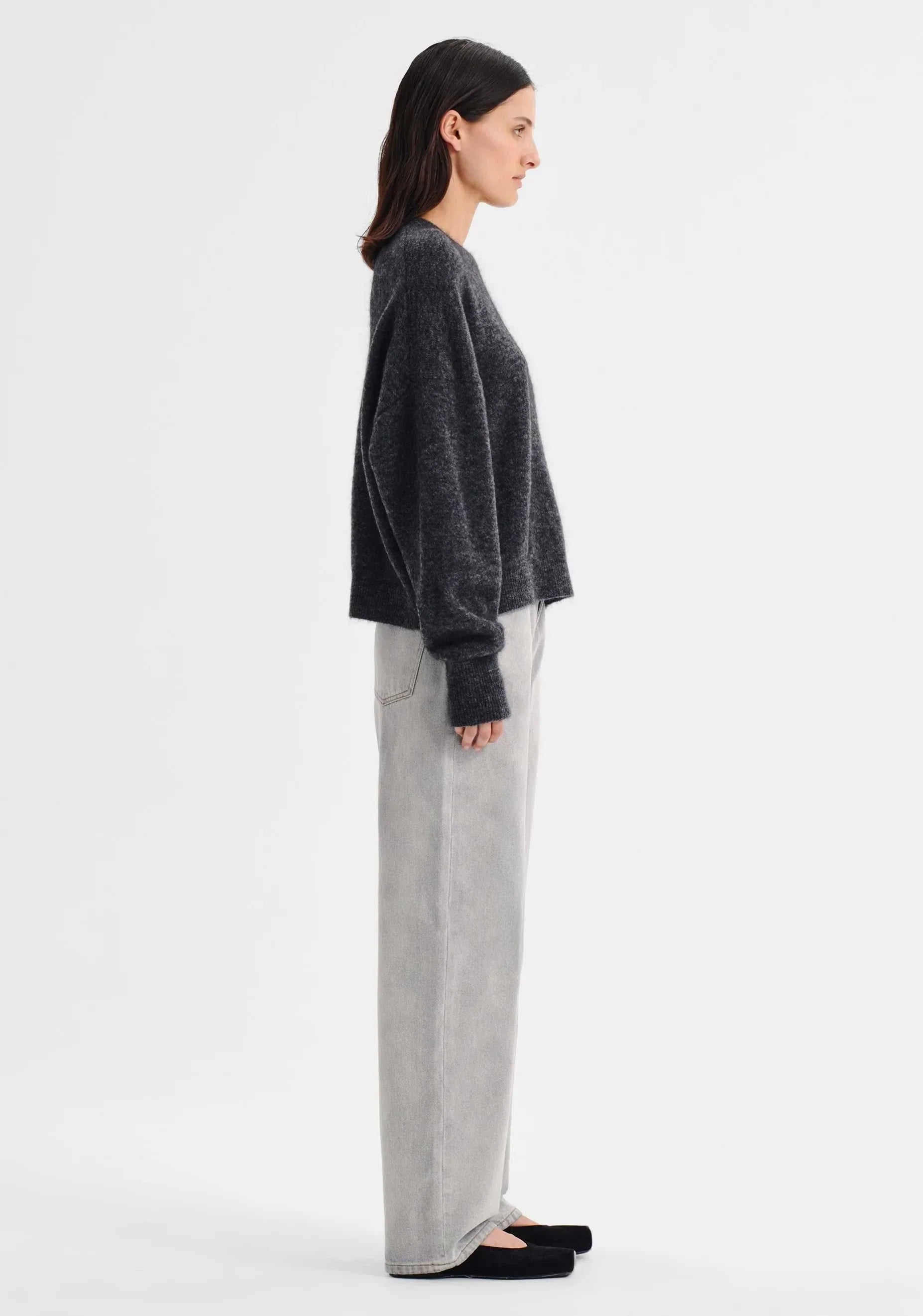 Morrison Albi Knit Pullover Smoke