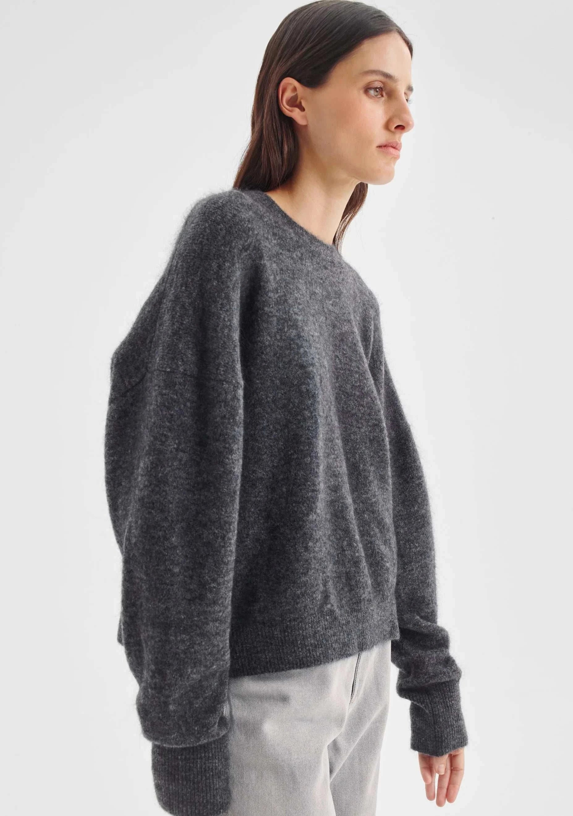 Morrison Albi Knit Pullover Smoke