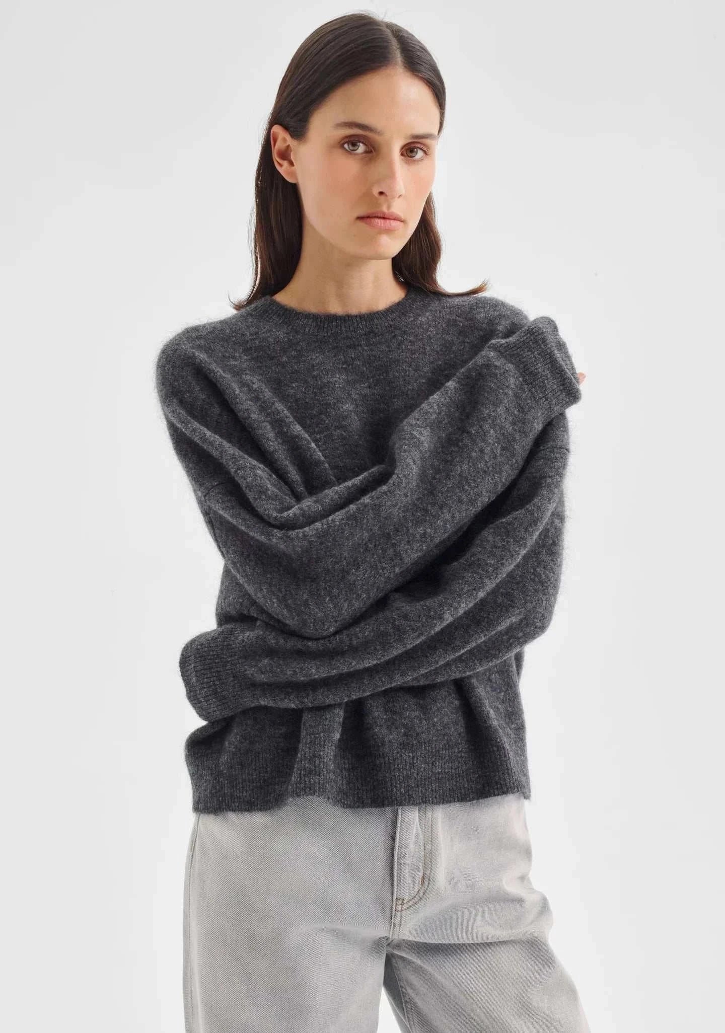 Morrison Albi Knit Pullover Smoke