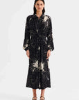 Morrison Florian Shirt Dress Black