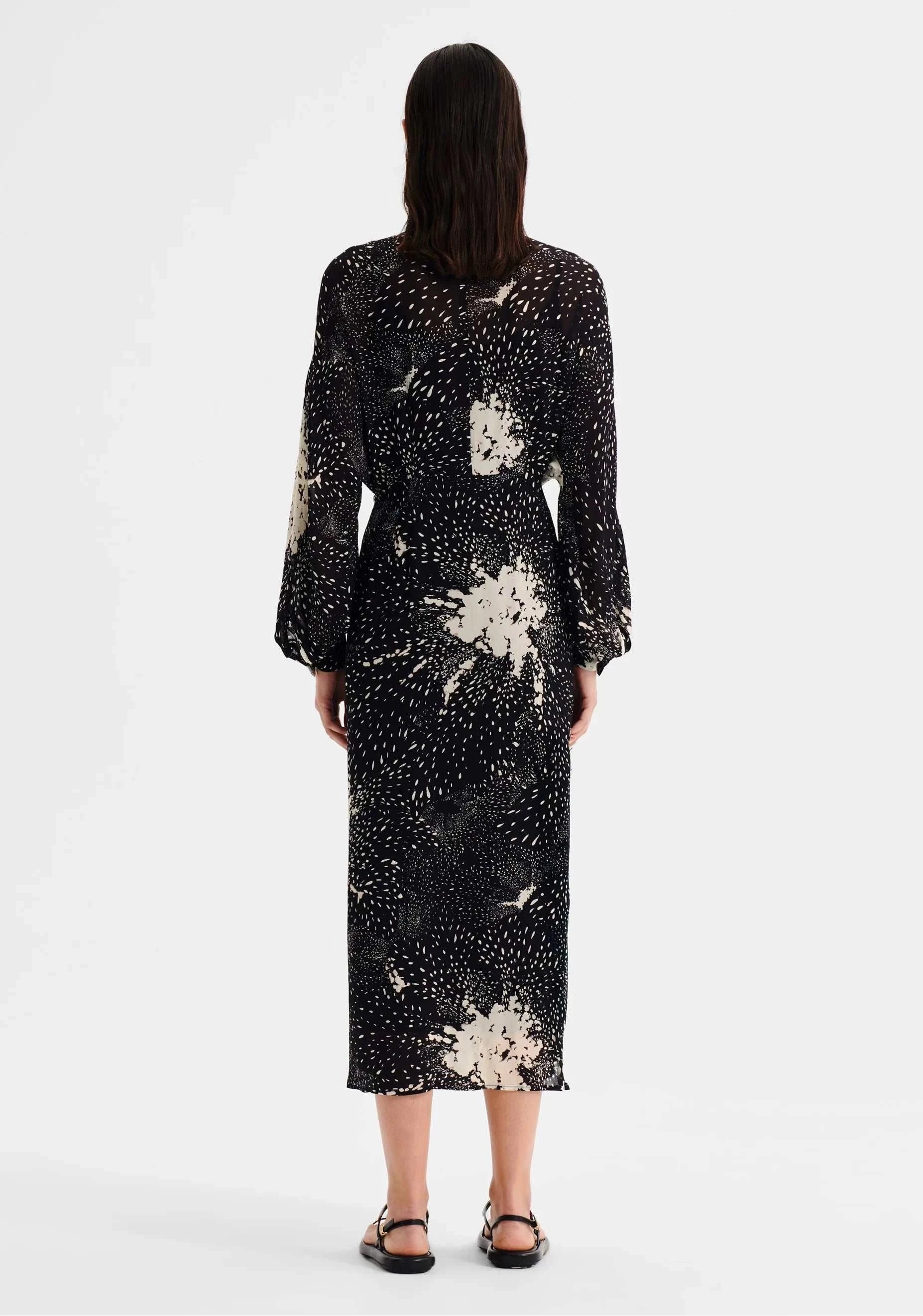 Morrison Florian Shirt Dress Black