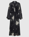 Morrison Florian Shirt Dress Black