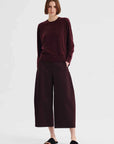 Morrison Oxford Merino Knit Pullover Pinot