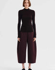 Morrison Talia Long Sleeve Merino Knit Top Espresso