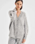 Morrison Zoe Knit Cardigan Grey Marle