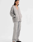 Morrison Zoe Knit Cardigan Grey Marle