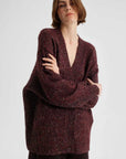 Morrison Zoe Knit Cardigan Boysenberry
