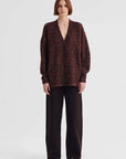 Morrison Zoe Knit Cardigan Boysenberry