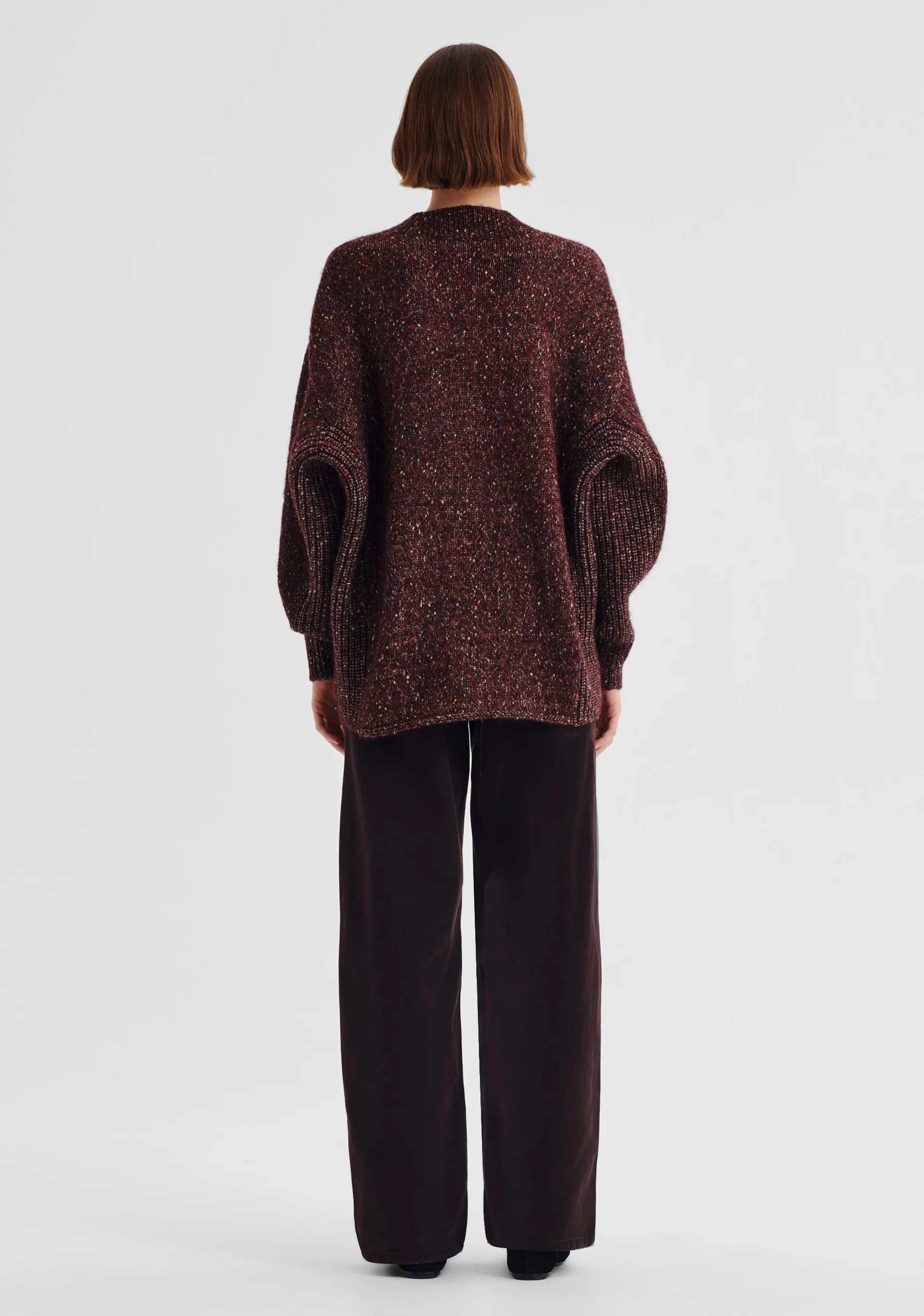 Morrison Zoe Knit Cardigan Boysenberry