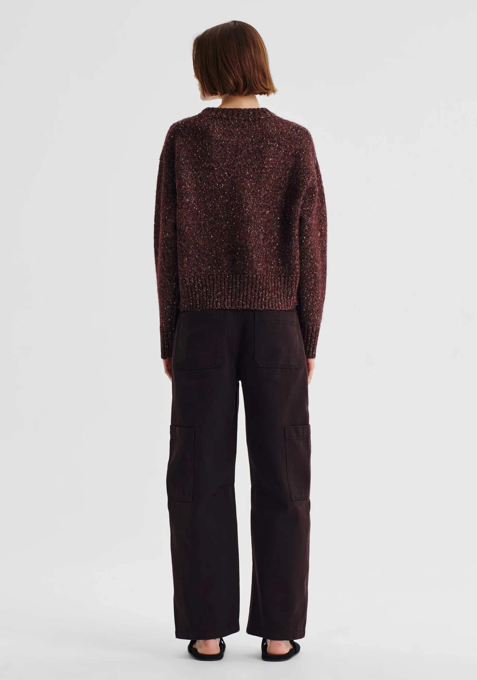Morrison Zoe Knit Pullover Boysenberry