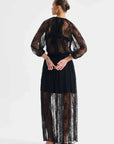 Morrison Bijoux Lace Blouse Black