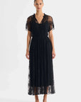 Morrison Bijoux Lace Dress Black