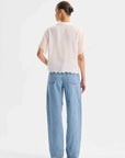 Morrison Constance Short Sleeve White