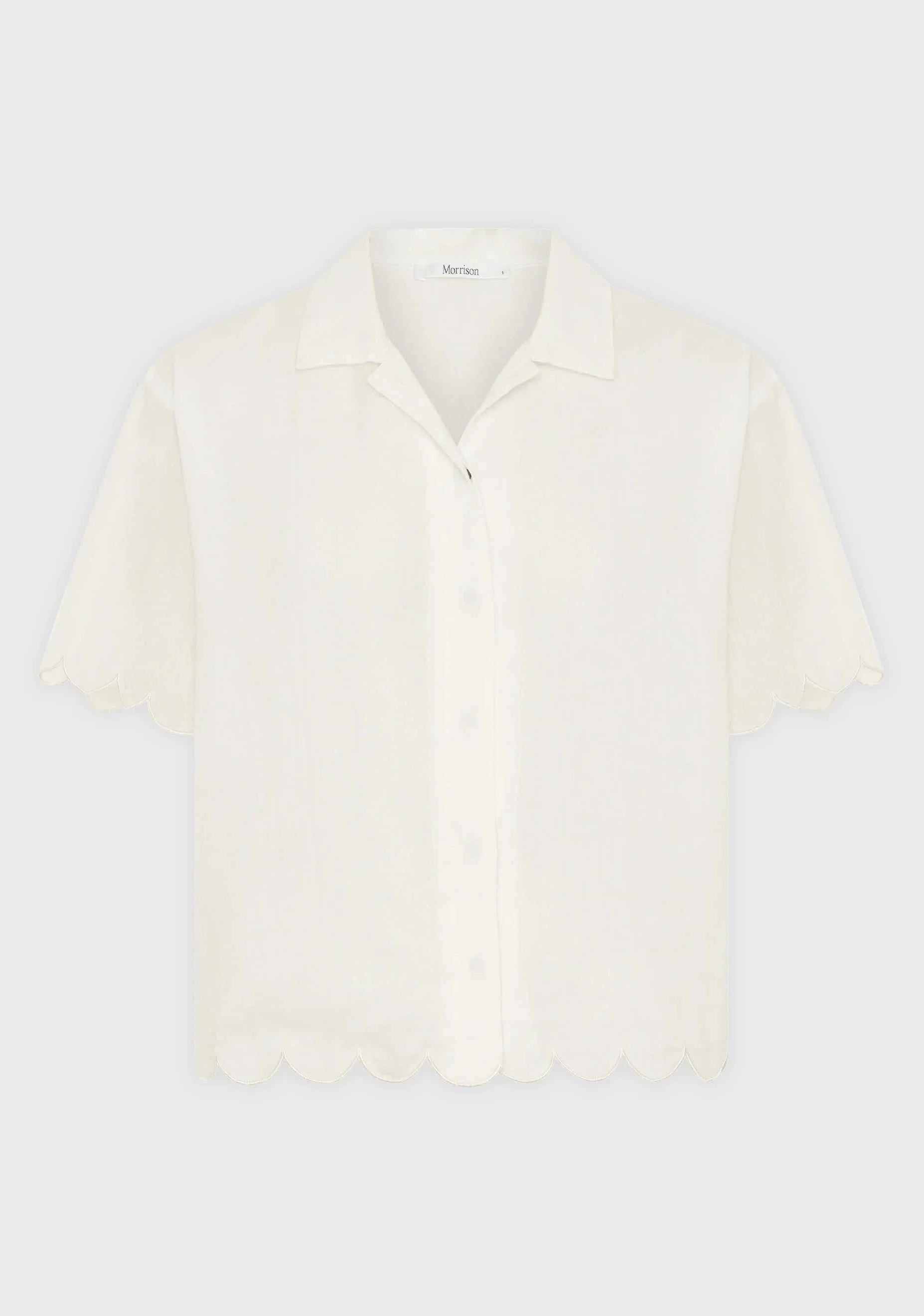 Morrison Constance Short Sleeve White