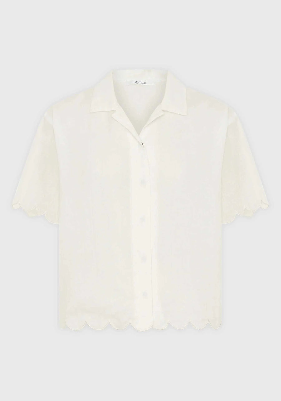 Morrison Constance Short Sleeve White