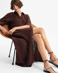 Morrison Harriet Dress Chocolate