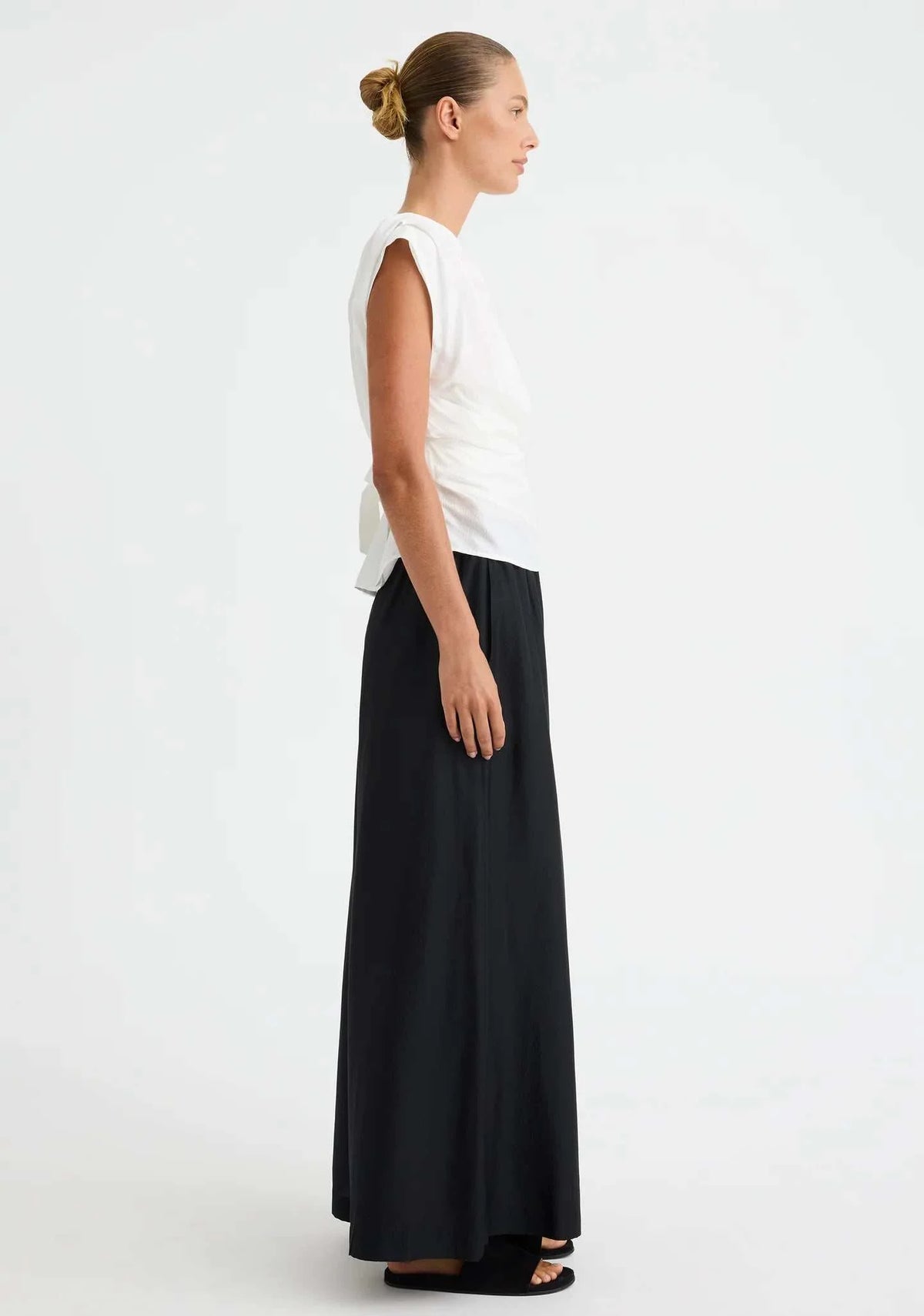 Morrison Celine Wrap Top White