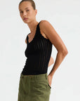 Morrison Odette Knit Tank Black