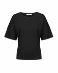 Morrison Sculpt Tee Black.
