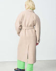 American Vintage Nadabow Womens Coat Mastic